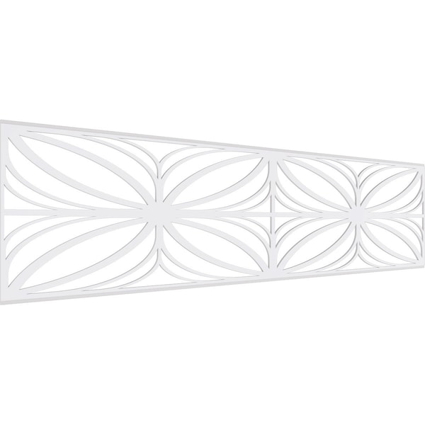 Ekena Millwork Set of Four Panels for 94 1/2"W x 24 1/4"H Otis Fretwork Wainscot Wall Paneling WPKP12X01X47OTS - main